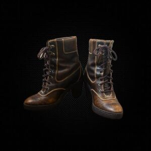 Timberland Dark Brown Lace-Up Boots